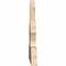 Ekena Millwork Richland Rough Sawn Timber Gable Bracket, Douglas Fir, 48"W x 24"H x 2"D x 6"F, 12/12 Pitch GBW048X24X0206RIC00RDF - alternate 2